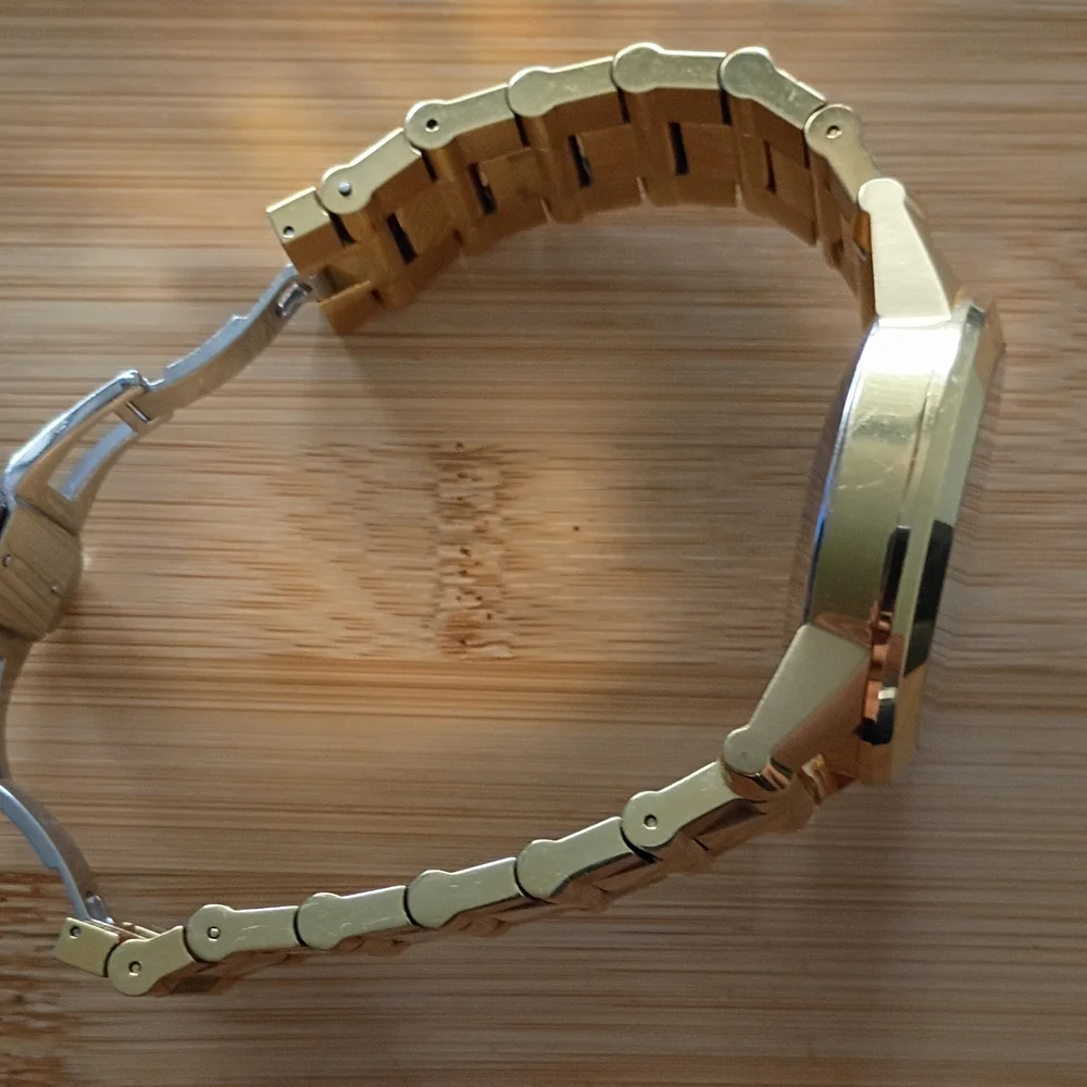 Movado Gold Watch CHRONOGRAPH VIZIO $2795 - Picture 10 of 13